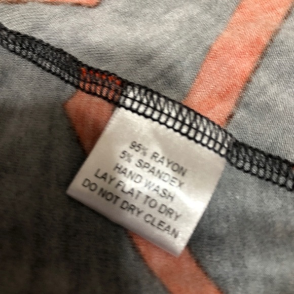 More of Me Maternity Long Sleeve Chevron Dress - Picture 7 of 7